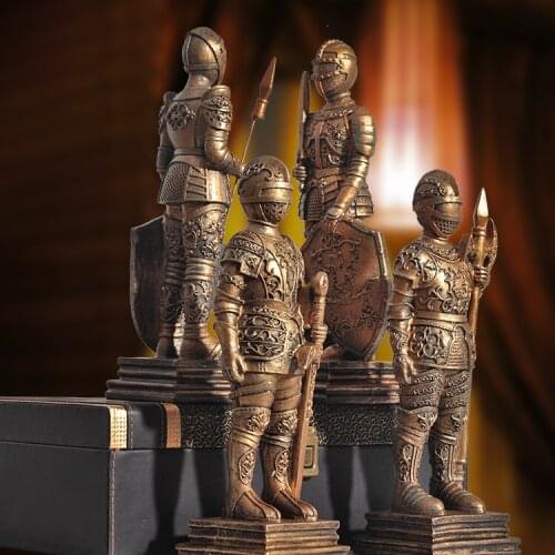 ANCIENT GREEK ART CRAFTS STATUE WARRIOR ARMOR ARMOUR MODEL HELMET HOTEL MODEL ROOM CORSELET DECORATION TROJAN FIGURE FIGURINE