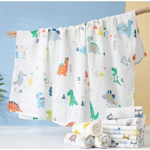 29 Designs 2 layers baby swaddle wrap diapers cloth infant swaddle receiving blanket cotton muslin newborn swaddle blankets