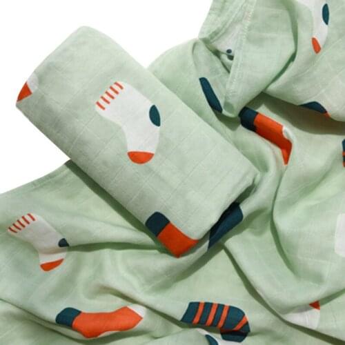 Cotton Baby Swaddle Multifunctional Baby Muslin blanket Baby Newborns Blanket Stroller Blanket 120*120cm