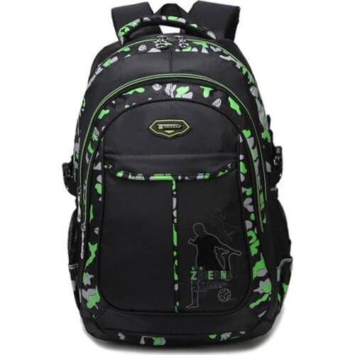 Camouflage Waterproof Nylon School Bags for Girls Boys Orthopedic Children Backpack Kids Bag Grade 1 - 3 Mochila Escolar