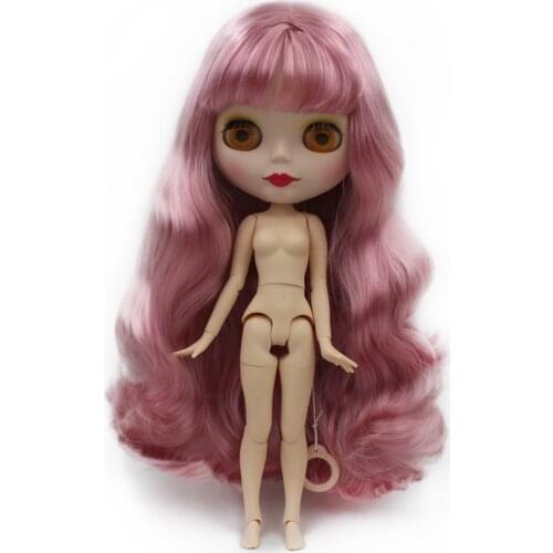 Blyth Doll BJD, Neo Blyth Doll Nude Customized Frosted Face Dolls Can Changed Makeup and Dress DIY, 1/6 Ball Jointed Dolls NO45
