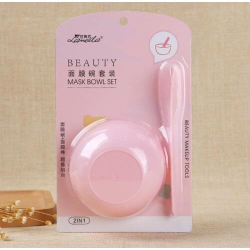 Lameila DIY Mask Tool Bowl Set Mask Bowl Stick Combination Two-piece Set Skin Care Tool