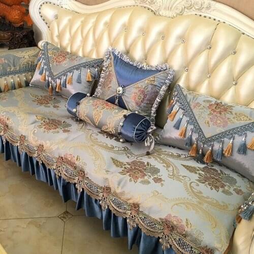 Combination Sofa Set Towel Decorative Floral Sofa Covers Couch Slipcover for Dog Pet Kid Anti Slip Furniture Protector Textiles