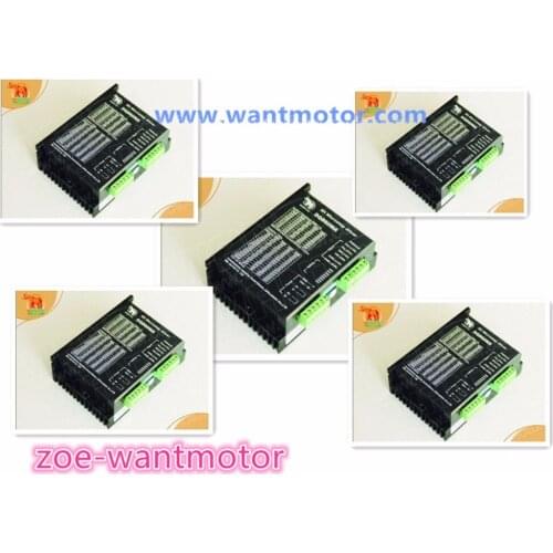 New sale!USA stock! 5pcsWantai Stepper Motor Driver DQ860MA 80V 7.6A 256Microsteps Router Mill Cut Laser Engraving Foam Grind