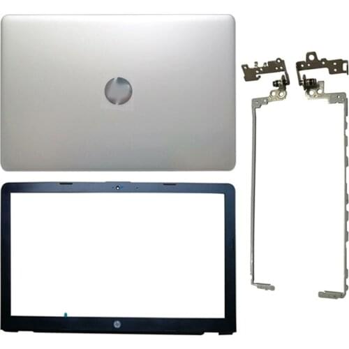 New Laptop Silver LCD Back Cover/ front bezel/Hinges/Palmrest/Bottom Case For HP 15-BS 15T-BS 15-BW 15Q-BU Back Cover 924892-001