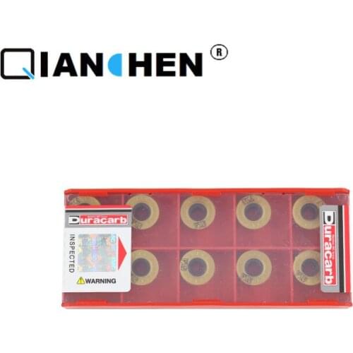 Original DURACARB RPMT1204-M-C DP5320 CNC round steel R6 milling cutter insert Ten pieces of a box