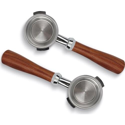 Nuova nova semi-automatic commercial espresso machine bottomless handle binaural solid wood handle 58mm universal