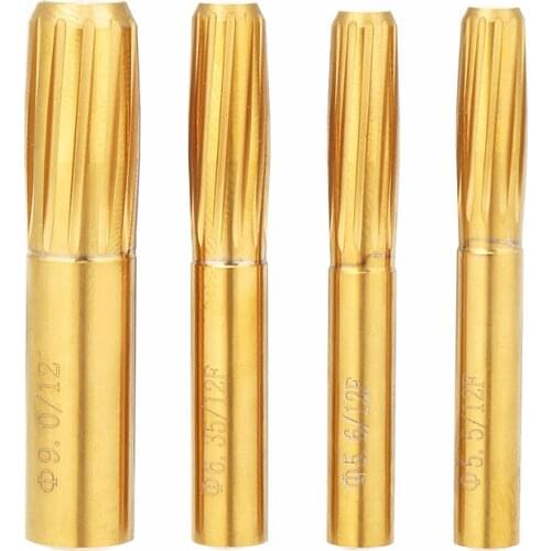 New Rifling Button 5.5mm 5.6mm 6.35mm 9.0mm 12 Flutes Hard Alloy Chamber Helical Machine Reamer Break Durable Tool Accessories