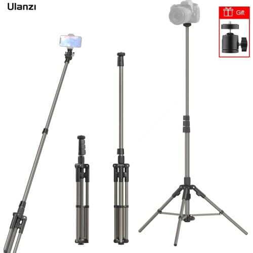 Ulanzi MT-39 Light Stand Tripod for Ring Light Relfectors Softboxes Lights 56.5-190cm Light Stand Photography for Live Streaming