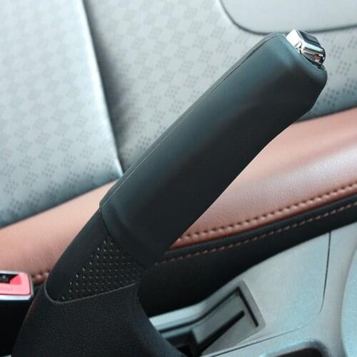 Universal Car Handbrake Sleeve Hand Brake Set Silicone Gel Cover Anti-Skid Auto Parking Brake