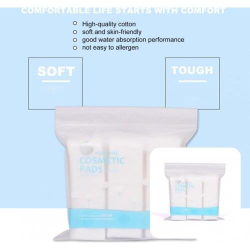 Water Absorb Mini Facial Clean Cosmetic Cotton Pads Makeup Remover for Female