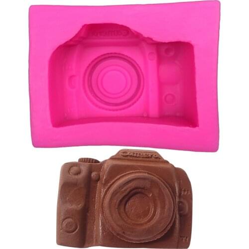 Camera Fondant Cake Fondant Molds Silicone Cake Mould Fondant Cake Decorating Baking Pastry Tools K769