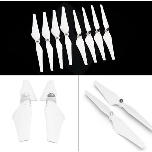 4 Pairs / 8pcs 9450 Propellers for DJI Phantom 3/2 Drone 9.4 inch CW/CCW Prop Replacement Blade Propeller Self-Tightening Props