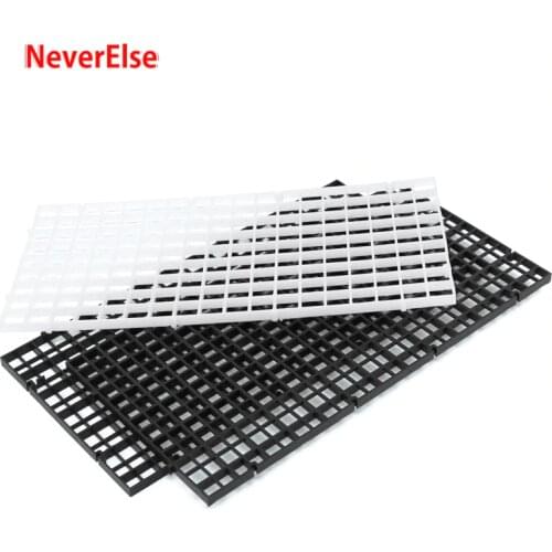Grid Isolate Board Divider Fish Tank Bottom Filter Tray Crate Aquarium Accessories 30x15cm Filter Board Isolation Net + Sucker