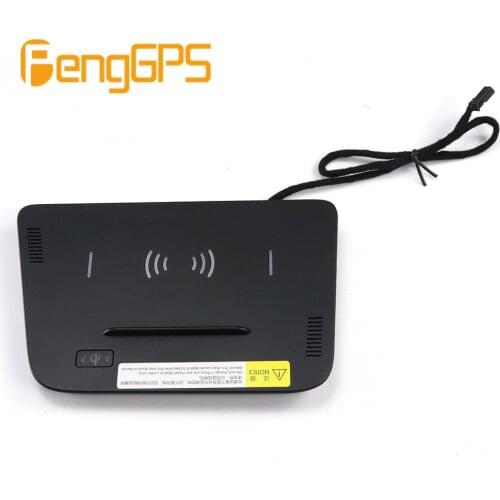 Qi Car wireless charger for KIA Sportage R 2017-2018 For iPhone Xs Max X XR Samsung S10 S9 Infrared Fast Phone Holder