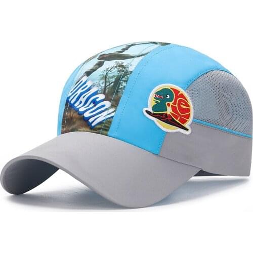 Kid Colorful Quick Dry Summer Baseball Hat Lightweight Cooling Water Cap For Cute Boys And Girls