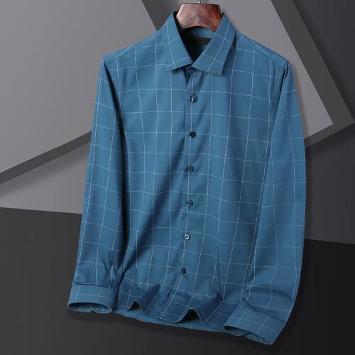 Мужские клечатые рубашки BROWON China At AliExpress