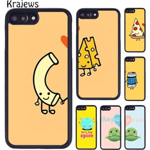 Krajews Best Friends Pizza Beer Matching Food Phone Case For iPhone X XR XS 11 12 Pro MAX 5 6 7 8 Plus Samsung S7 S8 S9 S10