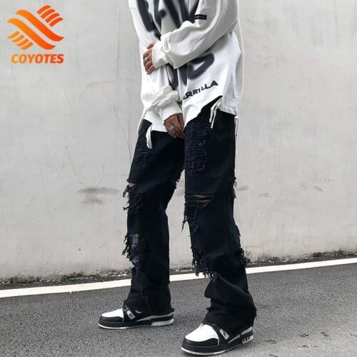 COYOTES Ripped Jeans For Men