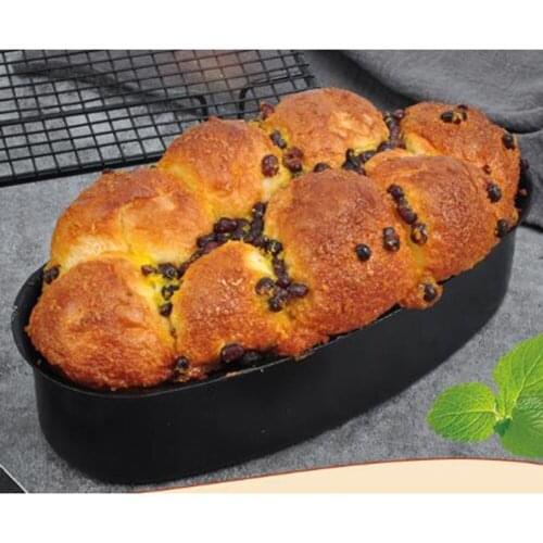 Bakeware Baking Cake Pan Tool Aluminum Alloy Black Toast Cooking Home Mold
