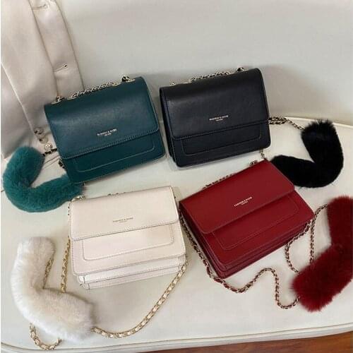 Small Designer Pu Leather Crossbody Bags for Women 2021 Shoulder Simple Bag Lady Branded Trending Handbags and Purse