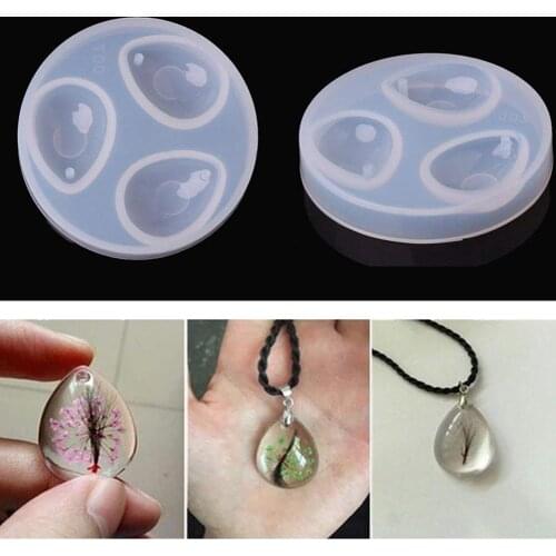 New Water Drop Mold for Resin DIY Gem Resin Casing Craft Pendant Jewelry Making Tool