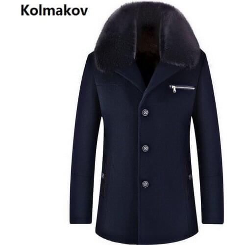 2021 New arrival business casual coat mens wool jacket fashion classic Trench coat mens outerwear and windbreaker men