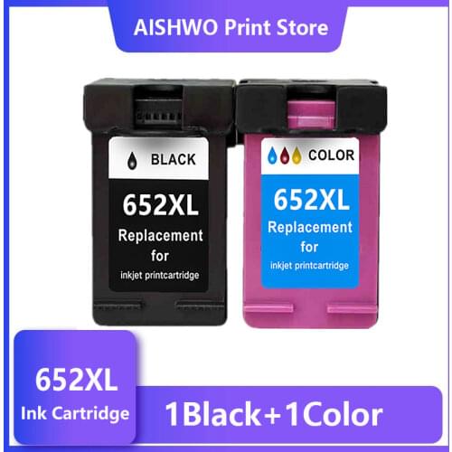 ASW 652XL 652 ink cartridge replacement for HP 652 XL for HP Deskjet 1115 1118 2135 2136 2138 3635 3636 3835 4535 printers