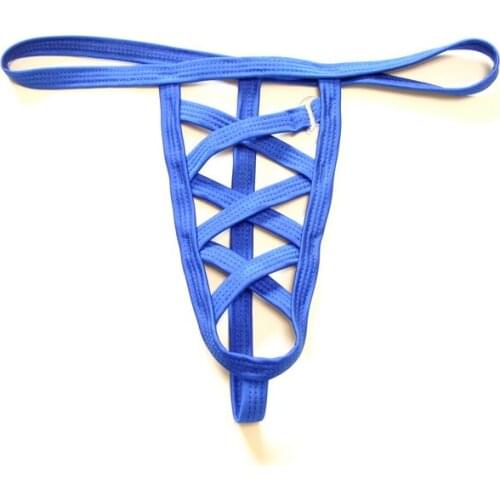 Gay Mens sexy gay G-string Thongs open crotch man penis convex pouch jockstrap exotic lingerie underwear panties briefs t-back