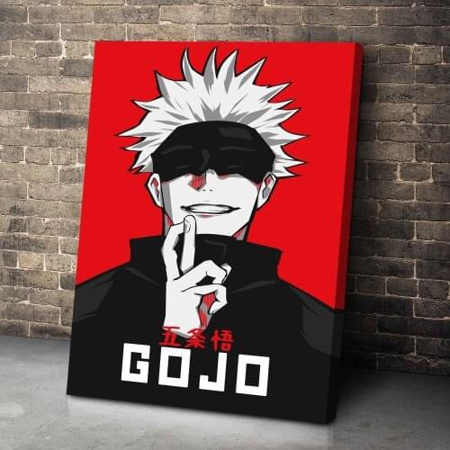 Home Decoration Wall Art Jujutsu Kaisen Sukuna Canvas Painting Anime Picture Modern Prints Modular Frame Poster For Living Room
