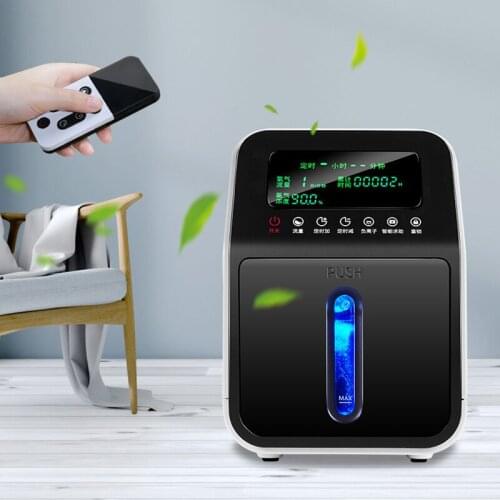 1-5L/min oxygen machine/atomization integrated oxygen generator portable car home oxygen absorber with remote control SYK-608
