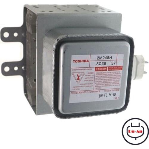 95% New Original Microwave Oven Magnetron For TOSHIBA 2M248H Wind Cooling Frequency Conversion Industry Microwave Oven Parts