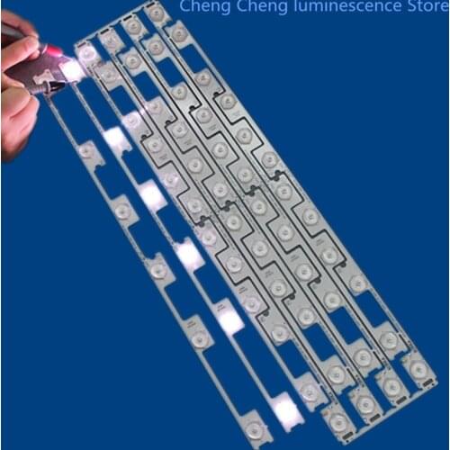 12 Pieces/lot original new LED backlight bar strip for KONKA KDL48JT618A KDL48SS618U 35018540 35018539 6 LEDS(6V) 442mm