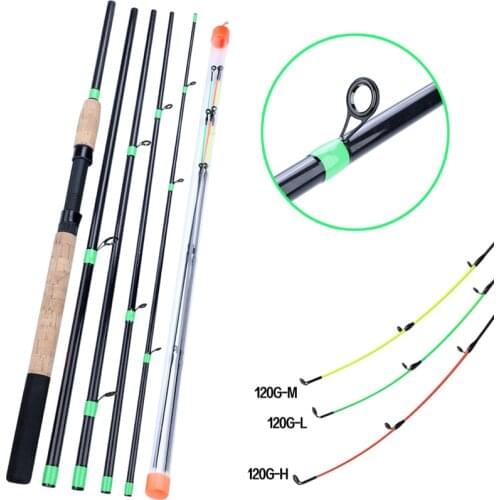 3m Feeder L M H Power Telescopic Spinning Fishing Rod/6 Section Carbon Fiber Portable Travel Rod Carp Fishing Tackle