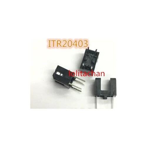 30PCS/lot ITR20403 photoelectric switch groove type optical coupling infrared correlation slot type sensor