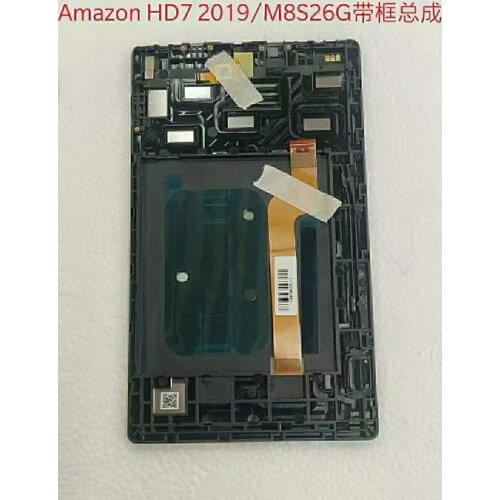 7 inch lcd touchscreen For Amazon Fire HD7 2019 HD 7 M8S26G LCD display panel touch screen digitizer assembly with frame