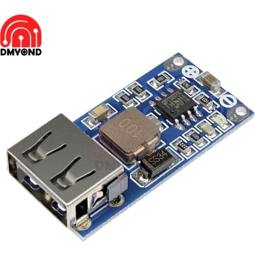 9V 12V 24V to 5V 3A USB Step Down DC-DC Voltage Regulator Module Converter Phone Charger Board Car Power Supply Diy kit