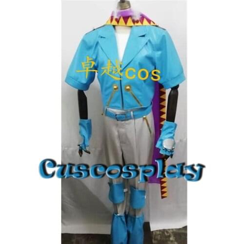 Anime JoJo Bizarre Adventure Caesar Anthonio Zeppeli Cosplay Costume Halloween Chrismas Carvinal Costume