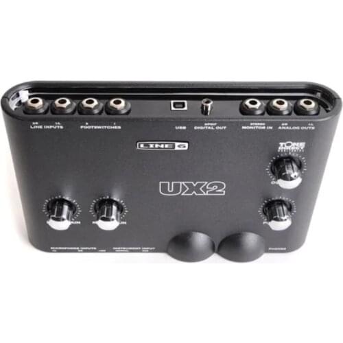 LINE6 POD Studio UX2 Audio Interface For Use With Ableton® Live,GarageBand®,Pro Tools®,Logic® And Many Other Recording Platforms