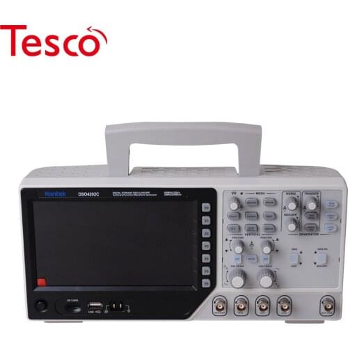 Hantek DSO4202C 2 Channel Digital Oscilloscope 1 Channel Arbitrary/Function Waveform Generator 200MHz 40K 1GS/s