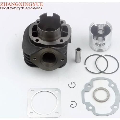 Scooter 80cc Big Bore Cylinder Kit for Honda Dio AF34 AF35 ZX50 48mm 2-Stroke Engine Parts