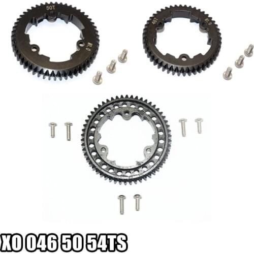 Hardened steel main teeth (M1.0) 46T/50T/54T for TRAXXAS 1/10 MAXX 89076-4