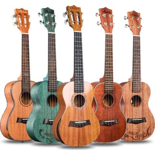 Tenor Ukulele Instrument String Acoustic Guitar Unisex Blue Ukulele 21 Inch The Sopranos Chitarra Acustica Entertainment EH50U