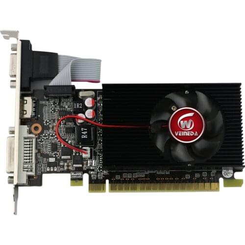 Veineda Video Graphic Card display vga cards GT610 1GB DDR3 700/1000MHz for nVIDIA Geforce games