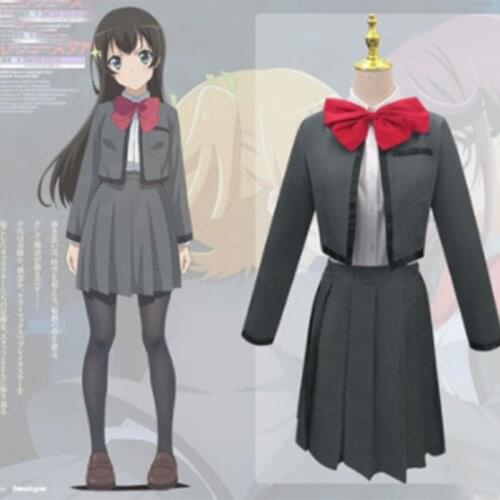 Anime Revue Starlight Karen Aijo Hikari Kagura Maya Tendo JK School Uniform Cosplay Costume Women Dress