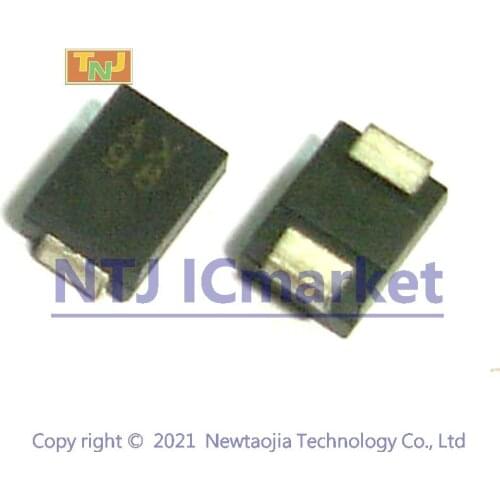 100 PCS SMD Bidirectional 600W Transient Voltage Suppressors TVS Diodes SMBJ5.0CA SMBJ6.0CA SMBJ6.5CA SMBJ7.0CA SMBJ7.5CA