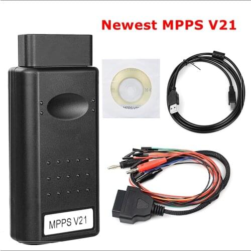 2021 Hot Sale MPPS V21 MAIN + TRICORE + MULTIBOOT MPPS V18 with Breakout Tricore Cable Car Tool Support Multi-Language Free Ship