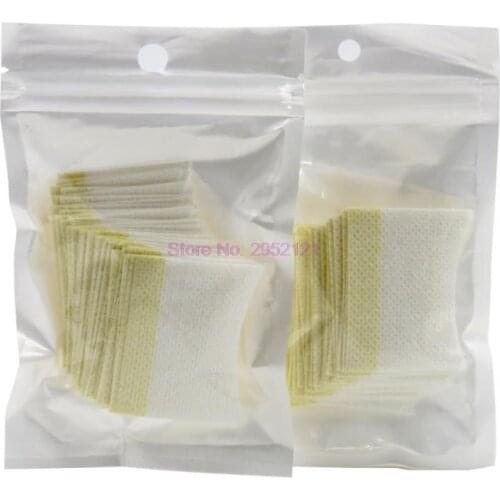 500bags 40Pcs/bag Cotton Disposable Eyelash Extension Patch Sticker For Removing Eyelashes Eye Pads Patches For Makeup Tool hot