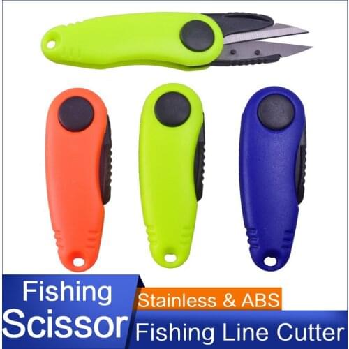 Shrimp Shaped Stainless Steel Fishing Use Scissors Accessories Set Folding Fishing Line Lead Sheet Cut Clipper Tackle