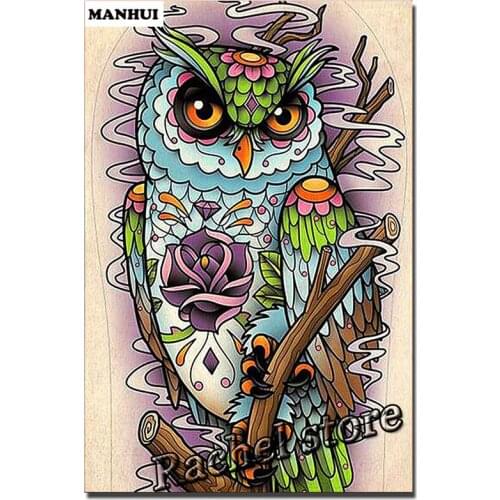 Diamond Embroidery Diy Diamond Painting Cross Stitch Kits Diamond Mosaic Owl Full Square Diamond Embroidery FB028